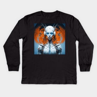 MECHANICAL GIRL 3.3 Kids Long Sleeve T-Shirt